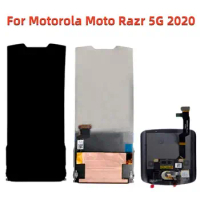 Original lcd For Motorola Moto Razr 5G 2020 XT2071-4 LCD Display+Touch Screen Digitizer Assembly Replacement For Moto Razr5G lcd