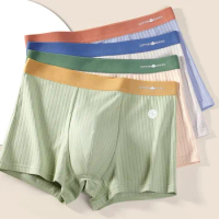 Mens Underwear Male Panties Boxers Sexy Underpants Comfortable Breathable Moisture Men Cotton Boxershorts 2023 Hot L-5XL