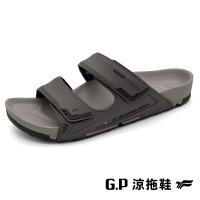 G.P 男款機能柏肯拖鞋G1545M-灰褐色(SIZE:39-44 共五色)