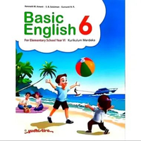 Buku Pelajaran Kelas 6 SD/MI Kurikulum Merdeka - Yudhistira Basic English