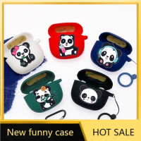 Cute Panda case For Anker soundcore A20i / A25i Case Cute Silicone Earphones Cover for Soundcore A25i case fundas