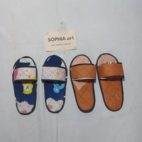 SANDAL SLIPPER HOTEL MOTIF KAIN PERCA / SISA RUMAH ALL SIZE MURAH