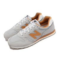 New Balance 休閒鞋 373 男鞋 灰 橘 麂皮 網布 復古 運動鞋 NB 紐巴倫 ML373OB2-D