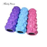 MDK Eco-Friendly Yoga Foam Roller Yoga Equipment Solid EVA Foam Roller Custom Hollow Muscle Massage Roller