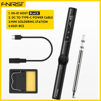 [Hot]FNIRSI HS-01 Adjustable Temperature Soldering Iron DC 24V 80-420℃ Welding Solder Rework Station