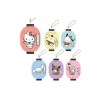 【小禮堂】Sanrio 三麗鷗 壓克力造型化妝鏡吊飾 - 燈籠款 Kitty 美樂蒂 酷洛米(平輸品)
