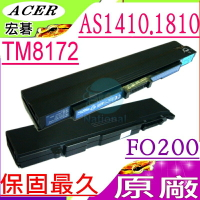 ACER 1810T 電池(原廠)- AS1410，FO200，AO521 AO752，TM8172T，TM8172，TM8172Z，752H，3UR18650