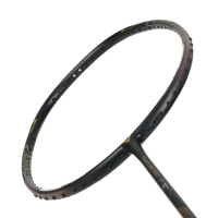 VICTOR 突擊球拍-羽毛球拍 空拍 訓練 勝利 台灣製 TK-F-C-3U 黑金白