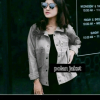 JAKET POLAN WANITA/JAKET KEKINIAN/JAKET KOREAN/JAKET TERLARIS/JAKET POLOS
