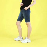【NEW SAIL】五分休閒直筒褲(五分褲、牛仔褲、丹寧、車褲)