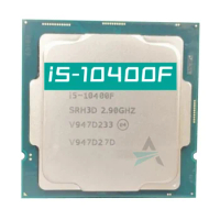 Core i5 10400F CPU Processor 2.9GHz Six-Core 65W LGA 1200 I5-10400F Free Shipping