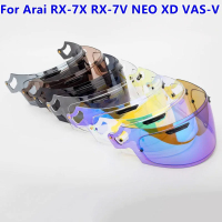 Visor Shield สำหรับ Arai RX-7X RX7X CORSAIR-X RX-7V RX7V NEO XD VECTOR-X Vector X Defiant-X Defiant X หมวกกันน็อครถจักรยานยนต์เลนส์