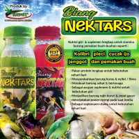 Biang nektars pakan burung kolibri/madu cak ijo, cungkok, pleci dll vitamin penggacor
