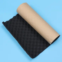 1pc 2cm Thickness Car Sound Proofing Cotton Self Adhesive Rubber Plastic Deadening Sound-absorbing Cotton