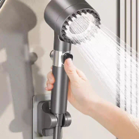 High Pressure Filter Shower Head, Handheld, with Faucet, for Bathroom Shower, Shower Hose, with Spra