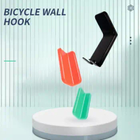 Bike Wall Mount Rack Road Mountain Bike Pedal Wall Mount Bike Stands Hanger Display Garage Holder Cycling Accessories