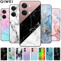 For One Plus Nord3 5G Case Silicone Painted Soft Protective Covers for OnePlus Nord 3 5G Phone Cases 1+ Nord3 TPU Coques Marble