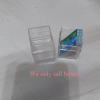 200pcs Transparent plastic box For Switch NS amiibo mini Card Crystal Box Clear Storage Box Shell