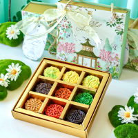 Miss Ogura Kue Bulan Mooncake Mini Bites isi 9pcs Halal