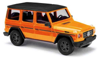 Mini 現貨 Busch 51464 HO規 Mercedes-G 08, Turing 賓士越野休旅車,橘色