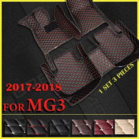 Car Floor Mats For Morris Garages MG3 2017 2018 Custom Auto Foot Pads Automobile Carpet Cover Interior Accessories