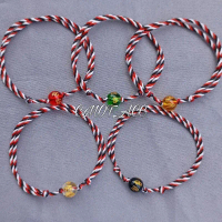 Gelang Tridatu Kepercayaan BaliGelang Tridatu Batu Tibet//Gelang Tridatu Aura Rezeki Khas Bali
