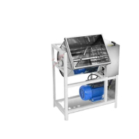 Industrial Electric Kitchen Horizontal Flour Mixer Dough Kneading Machine 15kg 25kg 50kg Commercial Spiral Dough Mixer
