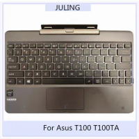 95%NEW Original laptop Laptop Palmrest BASE with Keyboard For Asus T100 T100TA with Docking Case