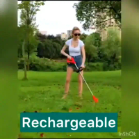 1298VFMesin Rumput Bateri Cordless Grass Cutter Machine Rechargeable Electric Lawn Mower with Wheel