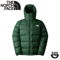 【The North Face 男 600FP 連帽羽絨外套《軍綠》】7W7G/舒適保暖連帽羽絨外套/保暖外套/防風外套