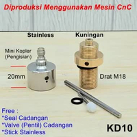 Knock Down Tabung Dan Regulator / Knok Down / Knok Don KD10