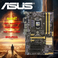 for Asus B85-PLUS Desktop Motherboard B85 Socket LGA 1150 i7 i5 i3 DDR3 32G SATA3 USB3.0 ATX