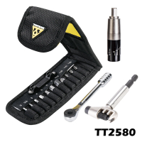 【新店鉅惠】Topeak迷你棘輪扳手扭力套筒-12速打鏈器TT2580自行車工具修理包