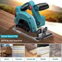 Brushless Circular Saw 165mm Cordless Electric Saw for Makita 18V Battery for Wood Metal Ceramic Stone Wall Cutting Electric