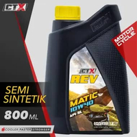 CTX Rev Matic 10w40 - oli semi sintetik motor matic 800ml