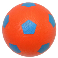 充氣足球 兒童安全球 小足球 直徑約16cm/一袋10個入(促69) 玩具球 橡膠球 小皮球~奇
