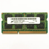 Micron ddr3 rams 4gb 1600mhz laptop memory 4GB 2Rx8 PC3L-12800S-11 DDR3 1600 4GB