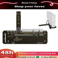 R43SG M.2 Key M for NVMe External Graphics Card Stand Bracket PCIe 3.0 x4 x16 Riser Cable 32Gbs For ITX STX NUC VEGA64 GTX1080ti