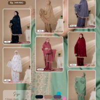 mukena Farah arrafi Bunga