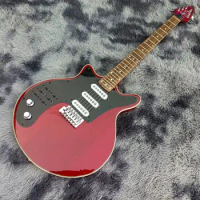 Burns Brian May Signature lefty Electric Guitar Special Antique Cherry red left handed BM01 BBM guitar