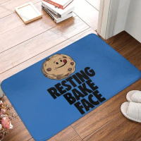 Cookie Monster Non-slip Doormat Bath Mat Resting Bake Face Hallway Carpet Entrance Door Rug Bedroom Decor