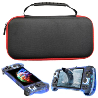 EVA Hard Carrying Case for Anbernic RG556 Handheld Game Console Shockproof Hardshell Storage Bag Portable Waterproof Zipper Bag