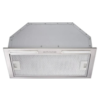 เครื่องดูดควันขนิดติดตั้งในเฟอร์นิเจอร์ รุ่น SP745 สีเงิน
