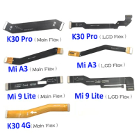 New For Xiaomi Mi 11T Pro Poco F3 Mi A3 F2 Pro / K30 Pro / Mi 9 11 Lite Main Motherboard Connector LCD Display Flex Cable Parts