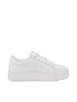 รองเท้าผ้าใบผู้หญิง Karmen L สี PUMA White-PUMA White-PUMA Silver
