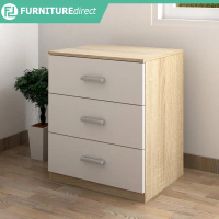 Chest Drawer MEMPHIS with 3 Layer Drawer Storage storage almari ikea baju bedroom