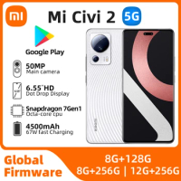 Xiaomi CIVI 2 Android 5G Unlocked 6.55 inch 8GB RAM 256GB ROM All Colours in Good Condition Original used phone