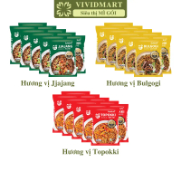 [SET 10 GÓI] - SAMYANG - Mì Samyang 3 vị: Jjajang, Bulgogi, Topokki, Mì Samyang ăn liền, Mì Samyang 
