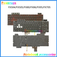 New Laptop US/RU Monochrome/RGB Backlight Keyboard For Asus TUF FX504 FX504GE FX505 FX505GD GE GM FX80 FX86 FX705 FX705G FX95