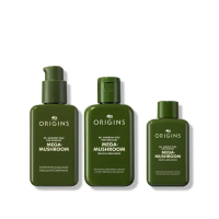 【ORIGINS 品木宣言】穩膚水亮靈芝水乳組(靈芝乳液100ml+靈芝水100ml)
